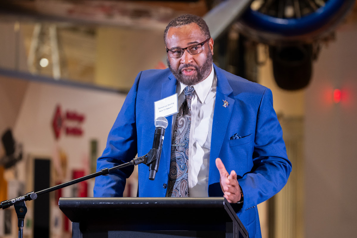 Demetrius Starling at Fostering Futures
