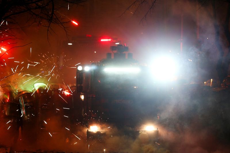 Protests grow in Georgia as prime minister defies US accusations