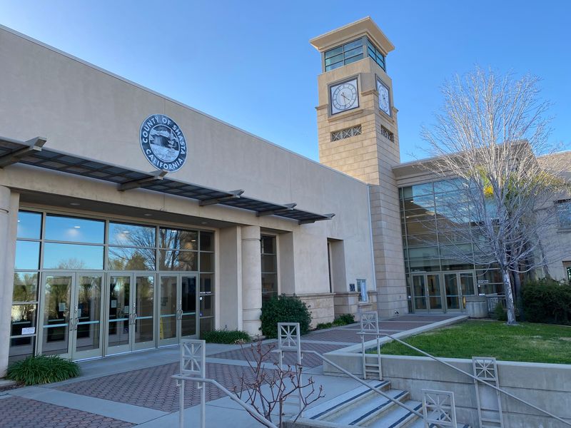 The Shasta County Administration Center houses the Board of Supervisors chambers.