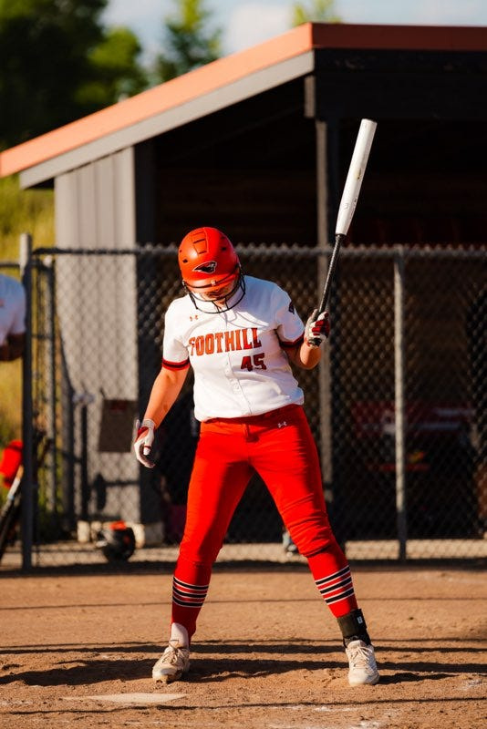 Foothill High School's Elisea Wiegand.