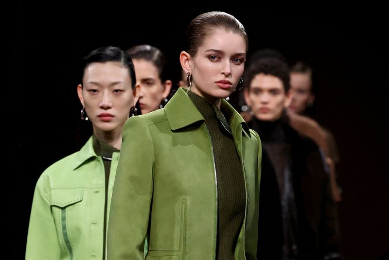 Hermes Fall/Winter 2025-2026 Women’s ready-to-wear collection during Paris Fashion Week