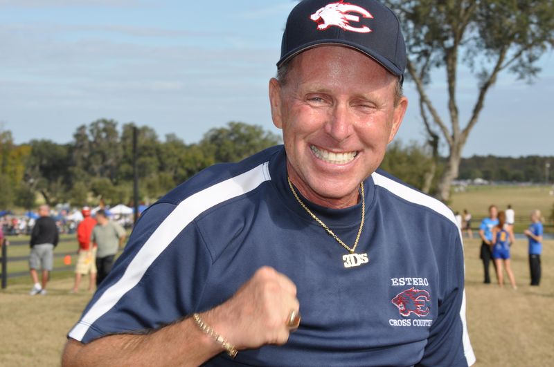 Jeff Sommer, the former Estero High School cross country and track coach and athletic director.