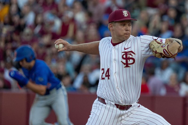 The Florida State Seminoles hosted the Florida Gators at Dick Howser Stadium on Tuesday, March 11, 2025.