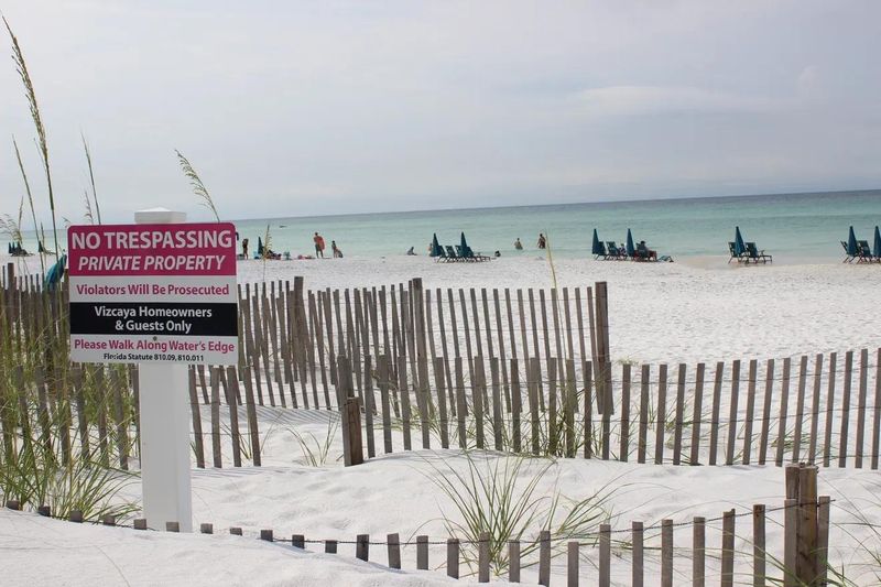 A battle over who can access the beach and where is taking place in Walton County, in the Florida Panhandle. That conflict echoes across the state.