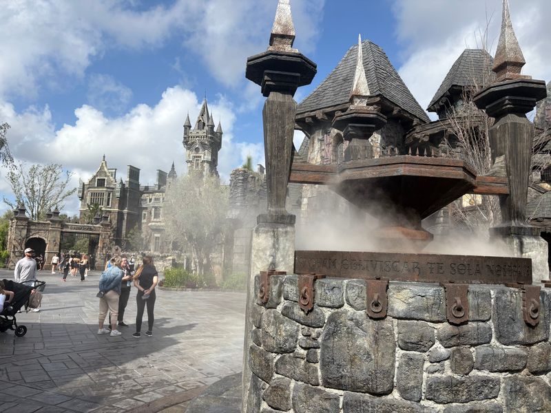 The USA TODAY Florida Network was invited to be among the first to visit Epic Universe before it opens to the public next month. When entering Dark Universe, guests will be transported to a village ravaged by creatures and the experiments of Dr. Victoria Frankenstein.