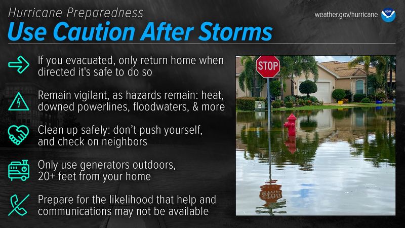 Hurricane Preparedness Week day 6 continues with understanding dangers that remain well after a storm.