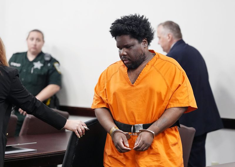 Jean Macean plea before Circuit Judge Elizabeth Blackburn at the S.James Foxman Justice Center in Daytona Beach, Wednesday, May 7, 2025.