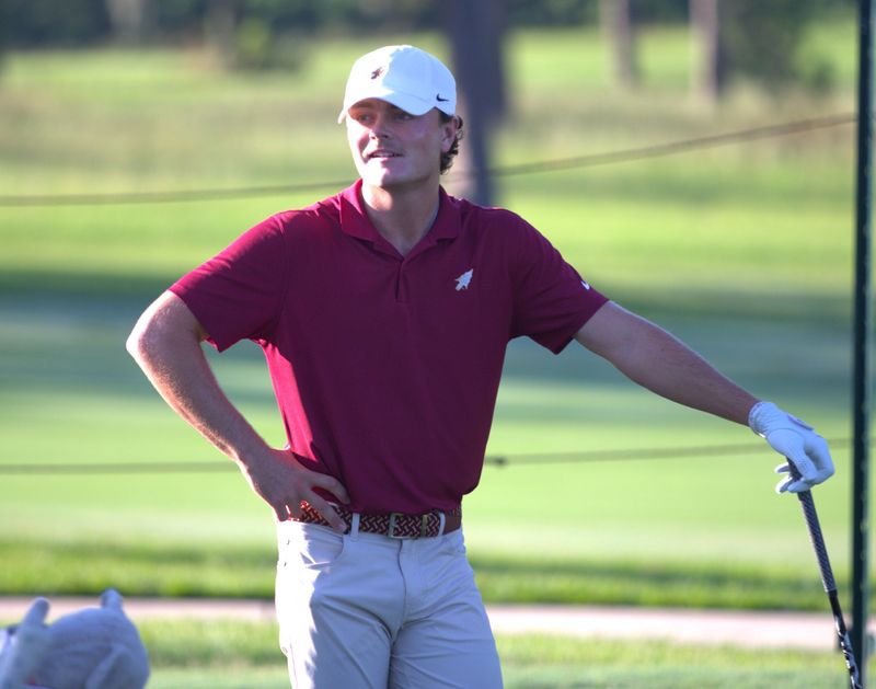 FSU men's golf junior Luke Clanton won the individual regional title and the Seminoles won the team title at the NCAA Tallahassee Regional on Wednesday May, 14 at Seminole Legacy Golf Club