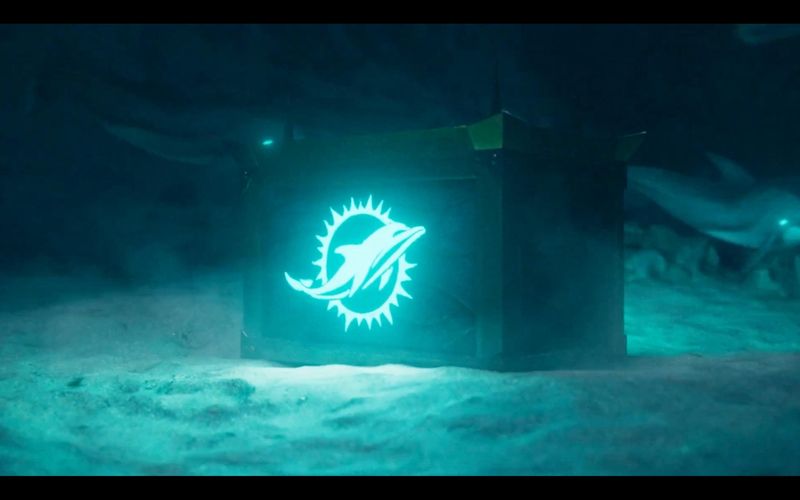 A clip from the Dolphins' 2025 schedule release video.
