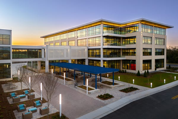 On Wednesday, May 21, Eglin Federal Credit Union celebrated the grand opening of it's new four-story, 100,000-square-foot operations center in Fort Walton Beach.