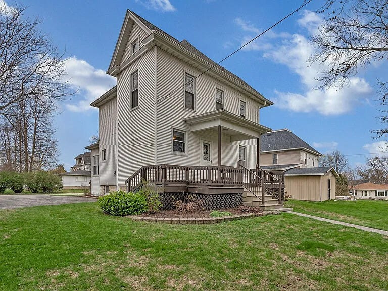 This Odell home is on the market for $175,000.