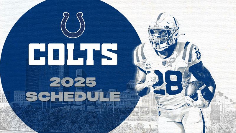 Indianapolis Colts 2025 NFL schedule announcement