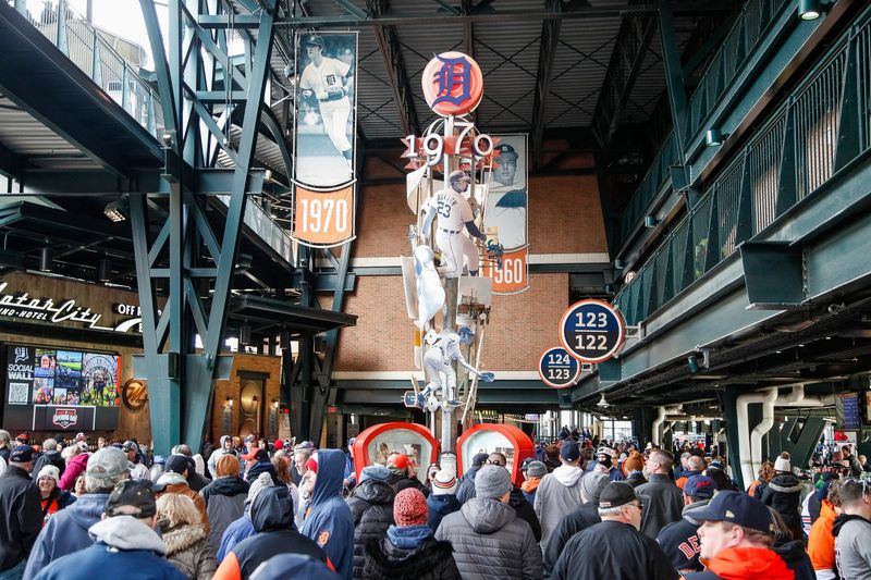 Detroit Tigers Opening Day 2025: Parking, road closures and public