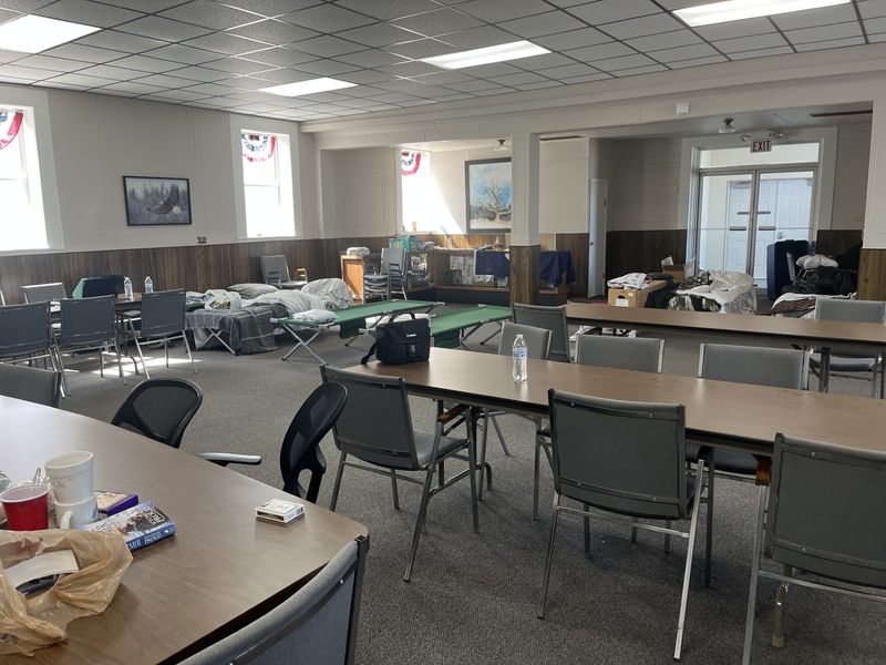 Rural Cheboygan's Benton Township Hall has been a warming station for those in need during the aftermath of the recent ice storm that hit much of the Northern Michigan community.