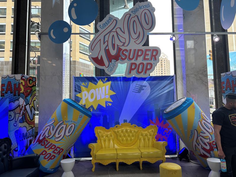 House of Faygo is an immersive three day pop-up in downtown Detroit celebrating Faygo's two new flavors.