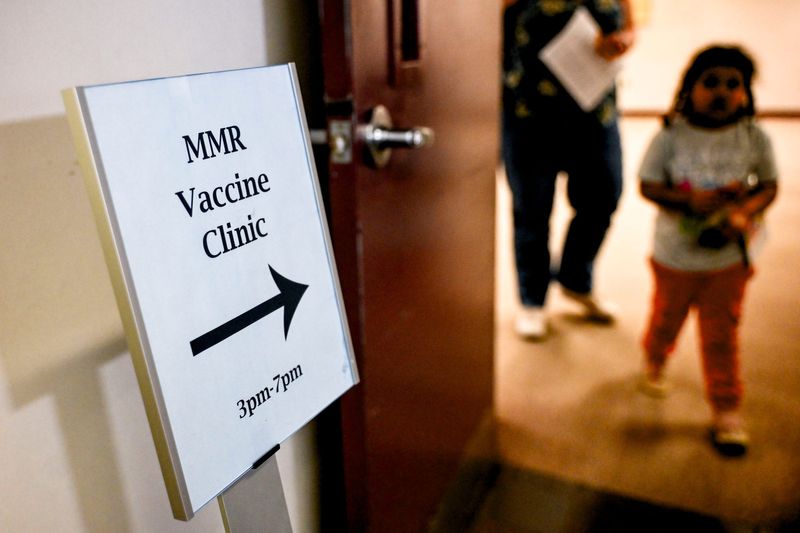 The Ingham County Health Department held a measles, mumps and rubella vaccine clinic on Tuesday, April 22, 2025, at the office in Lansing.