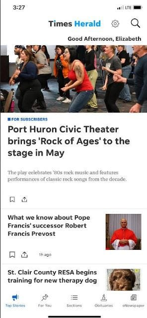 Get your latest news on the Times Herald app.