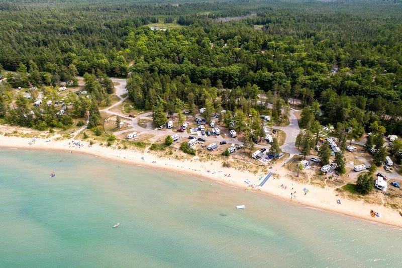 Aerial photos of Wilderness State Park