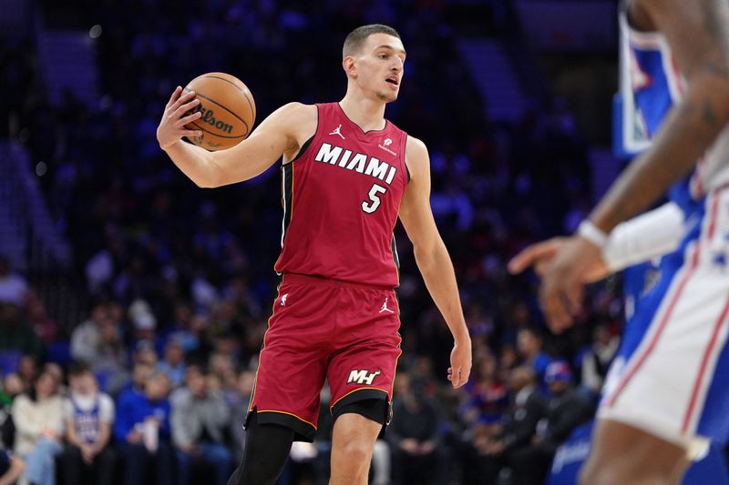 NBA: Miami Heat at Philadelphia 76ers