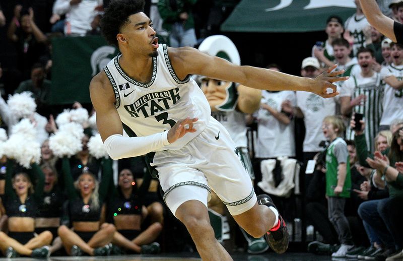 NCAA Basketball: Wisconsin at Michigan State