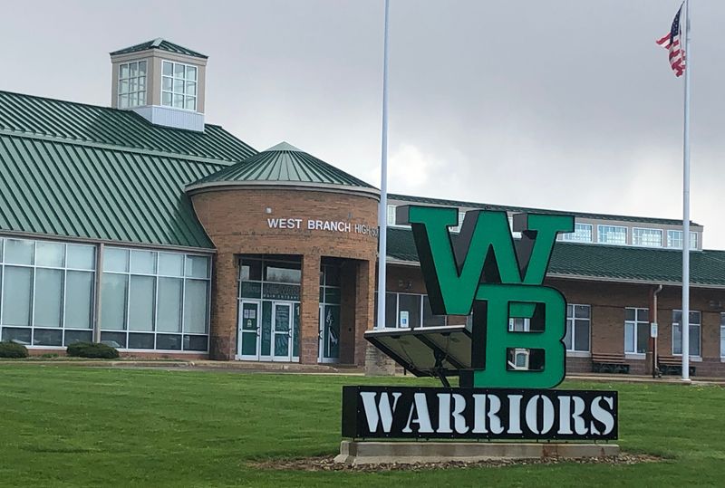 West Branch High School at 14277 S. Main St. in Beloit, Ohio.