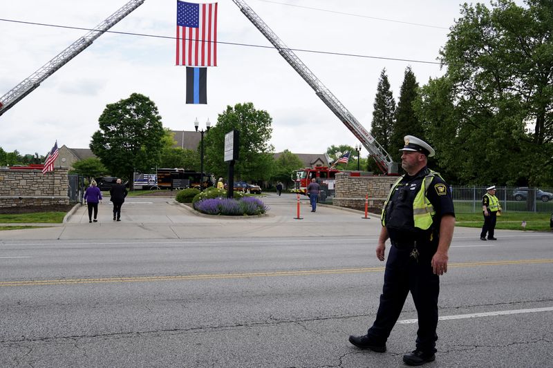 Services for Hamilton County Deputy Larry Henderson begin Thursday, May 8, 2025.