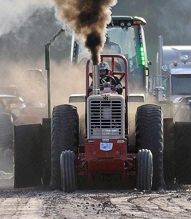 File photo of a tractor pull.