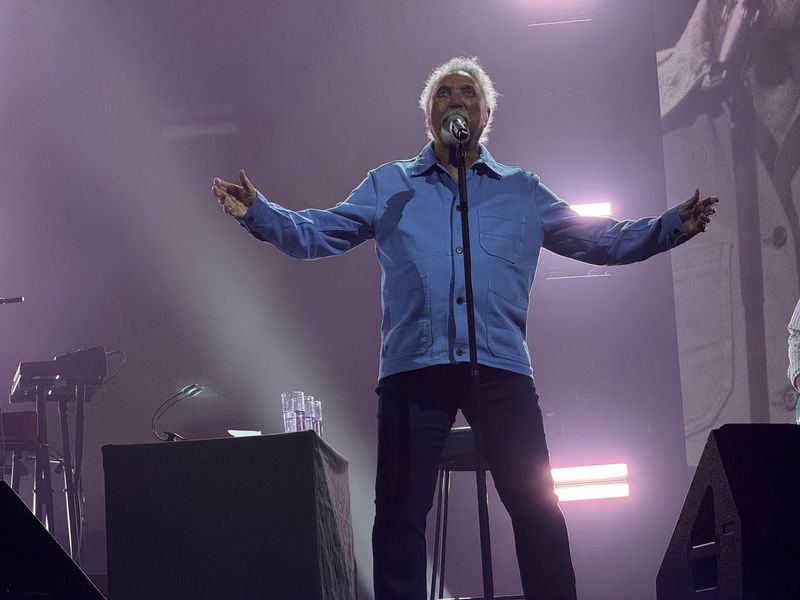 Sir Tom Jones performed at ACL Live on May 7, 2025.