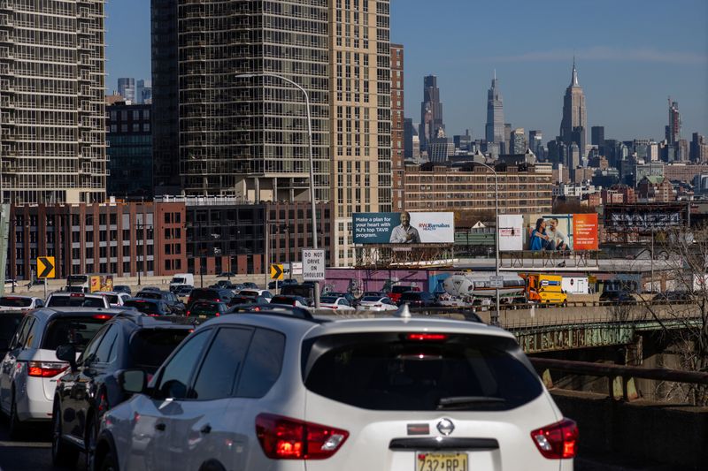 The day before Thanksgiving travel in New Jersey