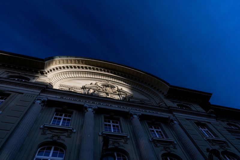 FILE PHOTO: The headquarters of the Swiss National Bank (SNB) is seen in Bern