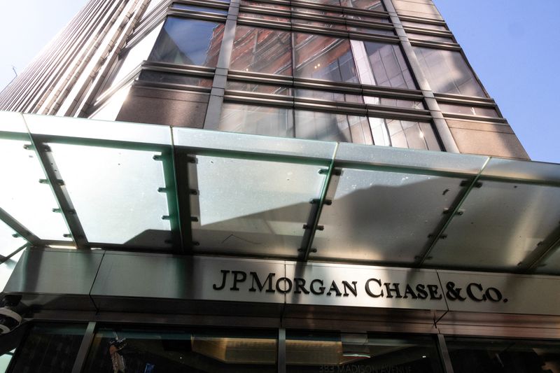FILE PHOTO: JPMorgan Chase Bank is seen in New York City, U.S., March 21, 2023. REUTERS/Caitlin Ochs/File Photo