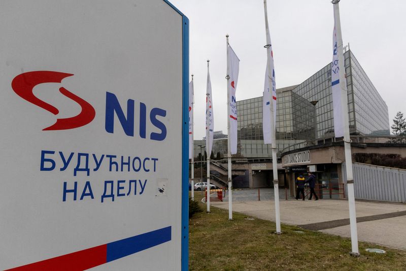 FILE PHOTO: Serbian oil company NIS in ownership by the Russian oil producer Gazprom Neft