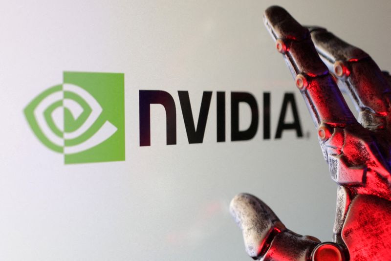 FILE PHOTO: NVIDIA logo is seen in this illustration taken February 16, 2025. REUTERS/Dado Ruvic/Illustration/File Photo