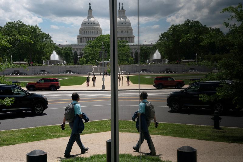 FILE PHOTO: The U.S. Capitol is seen on Capitol Hill in Washington, D.C., U.S., May 7, 2025. REUTERS/Nathan Howard/File Photo