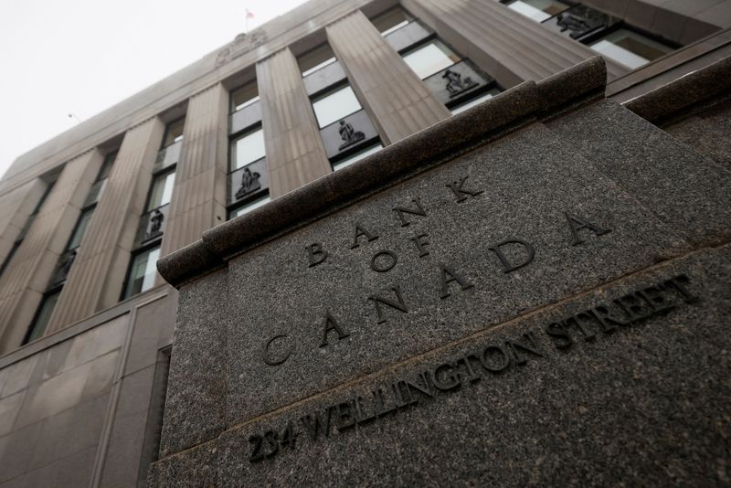 FILE PHOTO: A view shows a Bank of Canada building in Ottawa, Ontario, Canada December 11, 2024. REUTERS/Blair Gable/File Photo
