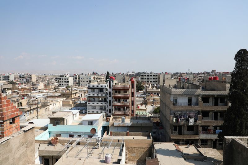 A view shows Qamishli, after Syrian Democratic Forces (SDF) signed a deal agreeing to integrate into Syria’s new state institutions