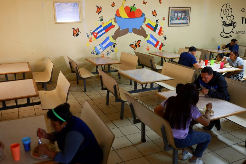 FILE PHOTO: Migrant shelter has low influx on the Mexico-U.S. border, Ciudad Juarez