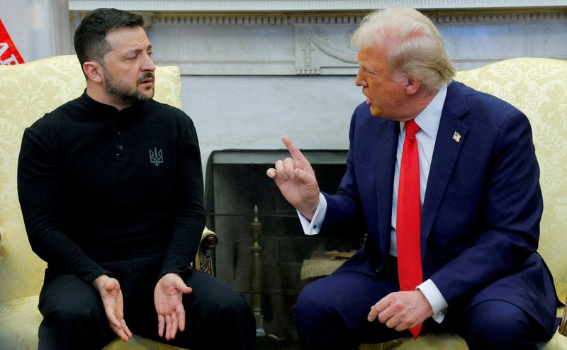 FILE PHOTO: Ukrainian President Volodymyr Zelenskiy visits Washington, D.C.