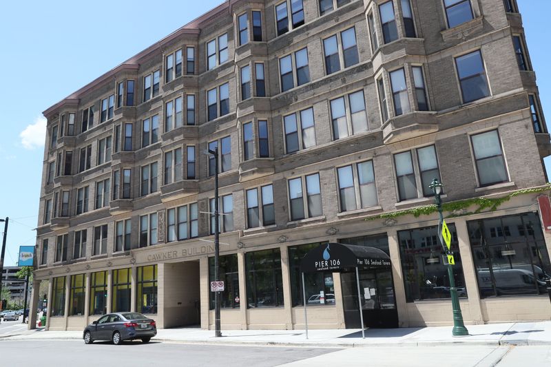 The Cawker building in 2019 flooded. Tenants Pier 106 closed permanently while Brunch moved to 800 N. Plankinton Ave.