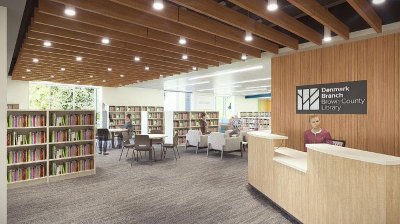 The Denmark library will be housed at the Denmark Community Center.